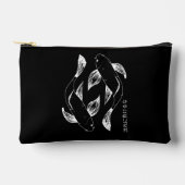 コイ日本のミニマやる気を起こさせるリスト アクセサリーポーチ (正面)