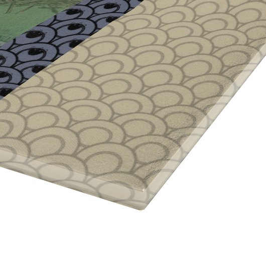 コイ日本の広重魚フェスティバル国旗 カッティングボード (角)