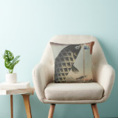 コイ日本の広重魚フェスティバル国旗 クッション (椅子)