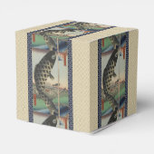 コイ日本の広重魚フェスティバル国旗 フェイバーボックス (裏面サイド)