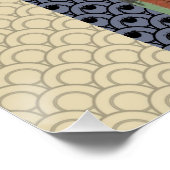 コイ日本の広重魚フェスティバル国旗 ポスター (コーナー)