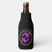 コイ日本の金魚インとヤン ボトルクーラー (ボトル正面)