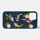 コイ日本の魚池 Case-Mate iPhoneケース (裏面 (横))
