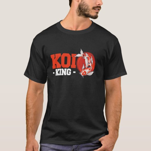 コイ日本の魚 Tシャツ (正面)