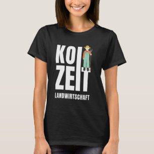 コイ時間農業バウアースワビア方言 Tシャツ