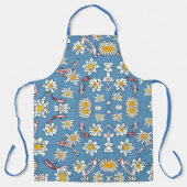 コイ模様 – 日本語 – 背景 エプロン (正面)