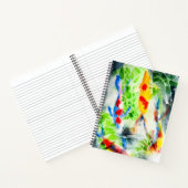 コイ水彩魚素晴らし術 ノートブック (内部)