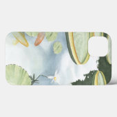 コイ池と魚とユリの反射 Case-Mate iPhoneケース (裏面 (横))