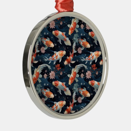 コイ池オーナメント メタルオーナメント (右)