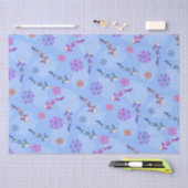 コイ池クリスタルブルー 薄葉紙 (クラフト)