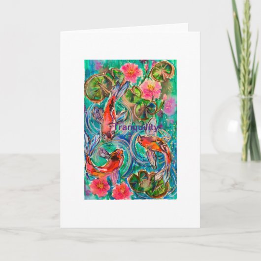 コイ池 カード (正面)