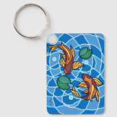 コイ池 キーホルダー (正面)