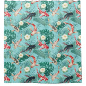 コイ池 シャワーカーテン (正面)