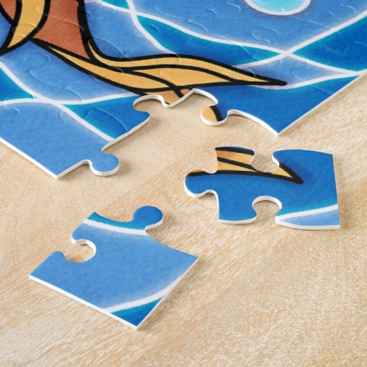 コイ池 ジグソーパズル (側面)