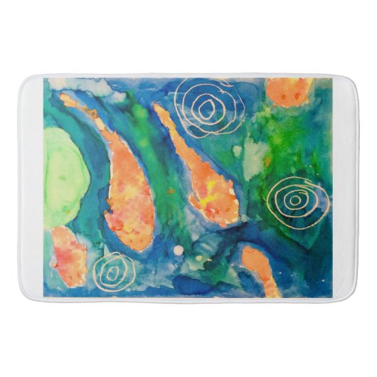 コイ池 バスマット (正面)