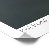 コイ池 ポスター (角)