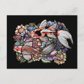 コイ池 ポストカード (正面)