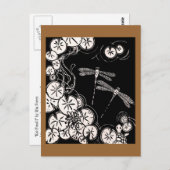 コイ池 ポストカード (正面/裏面)