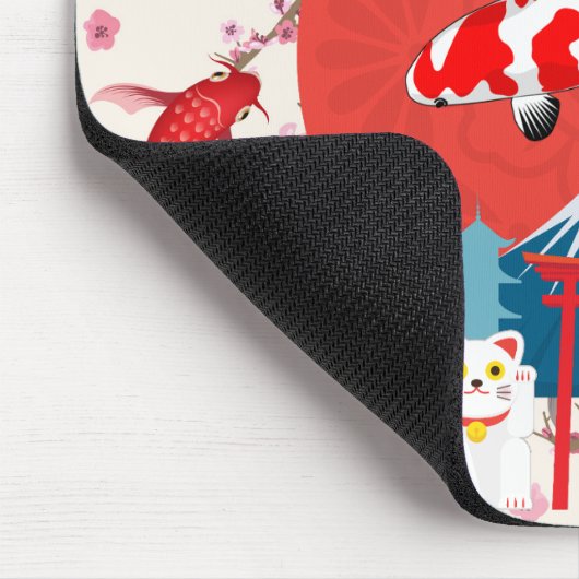 コイ池 マウスパッド (コーナー)