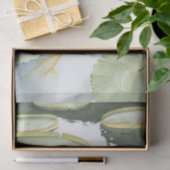 コイ池 – 魚とユリの反射 薄葉紙 (ギフト)