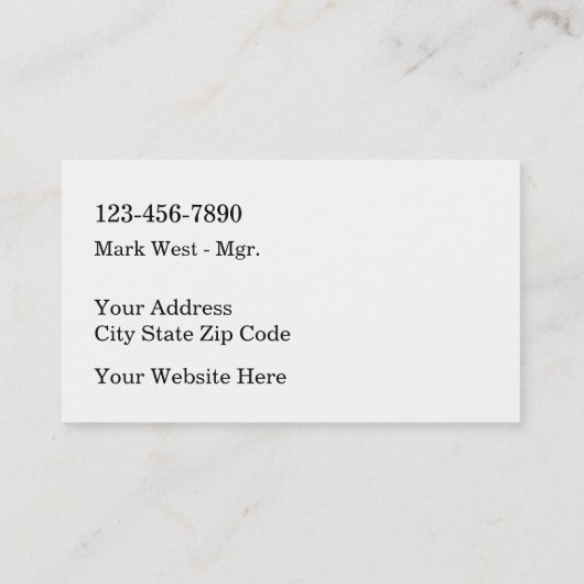 コイ漁モダン業名刺 名刺 (裏面)