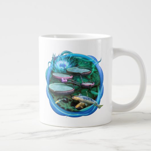 コイ生まれ魚「トンボ」 ジャンボコーヒーマグカップ (右)