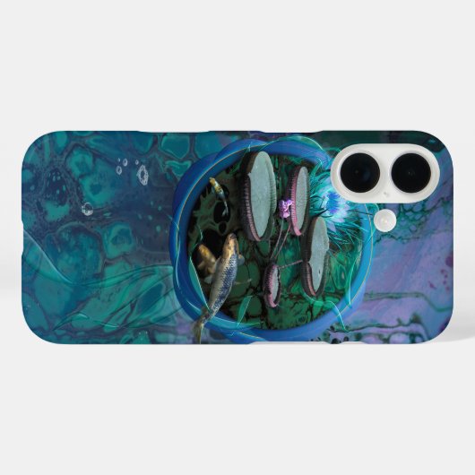 コイ生まれ魚「トンボ」 Case-Mate iPhoneケース (裏面 (横))