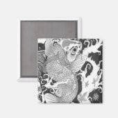 コイ磁石 マグネット (正面/裏面)