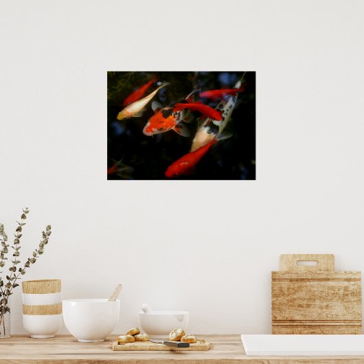 コイ禅 ポスター (キッチン)