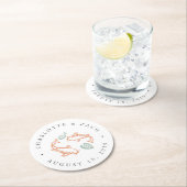 コイ結婚池 ラウンドペーパーコースター (インサイチュ)