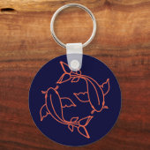 コイ線 キーホルダー (正面)