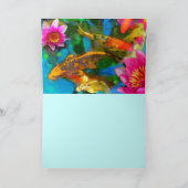 コイ遊、コイグリーティングカード カード (内部)