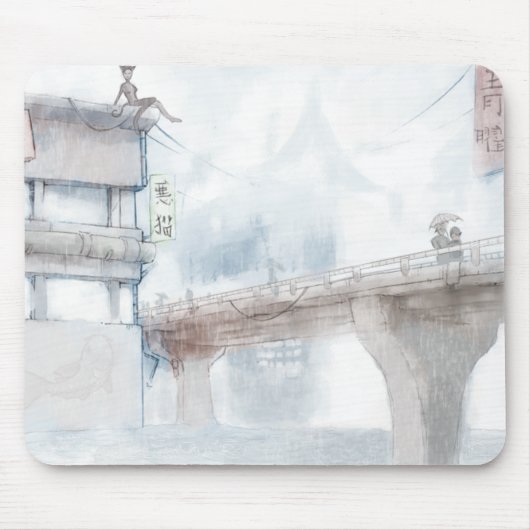 コイ都市 マウスパッド (正面)