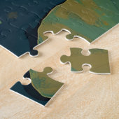 コイ金ゴールド ジグソーパズル (側面)