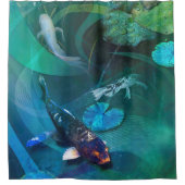 コイ魚の喜びコイ シャワーカーテン (正面)