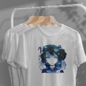 コイ魚の少女 Tシャツ