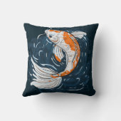 コイ魚の水曲げマスター クッション (裏面)