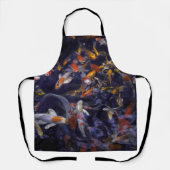 コイ魚の流れ エプロン (正面)