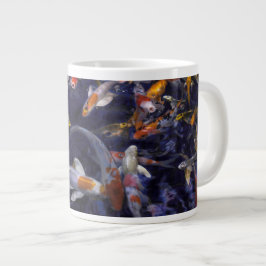コイ魚の流れ ジャンボコーヒーマグカップ