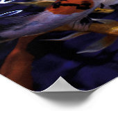 コイ魚の流れ ポスター (角)