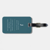 コイ魚の荷物タグ ラゲッジタグ (裏面横)