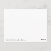 コイ魚はがき ポストカード (裏面)