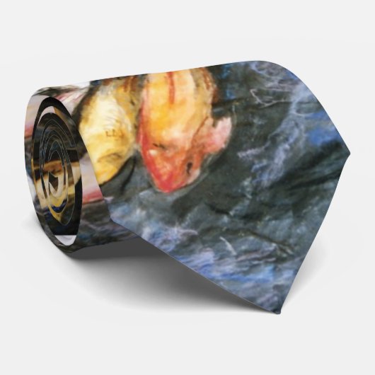 コイ魚タイ ネクタイ (ロール)