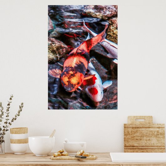 コイ魚二重奏 ポスター (キッチン)