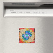 コイ魚及びハス磁石 マグネット (インサイチュ (食洗機))