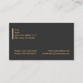 コイ魚名刺 名刺 (裏面)