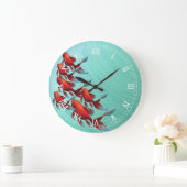 コイ魚壁時計 ラージ壁時計 (ホーム)