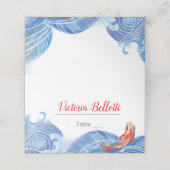 コイ魚座座席表 プレイスカード (外部開封)