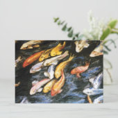 コイ魚招待状 招待状 (スタンド正面)