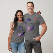 コイ魚日本の宇宙書圓窓禅 Tシャツ (ユニセックス)